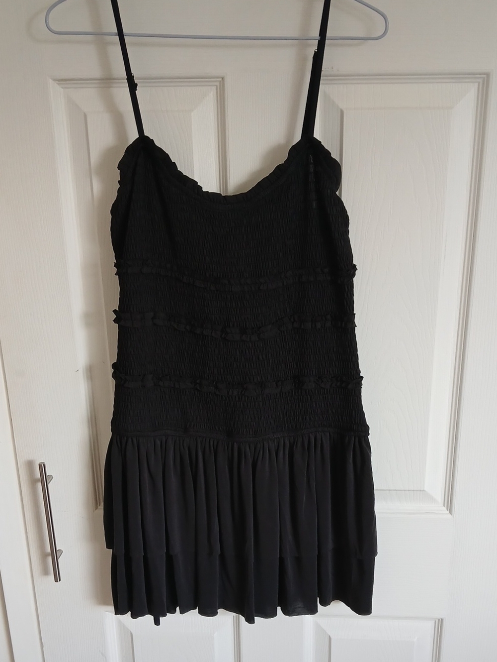 Urban Outfitters Smocked Tiered Dress